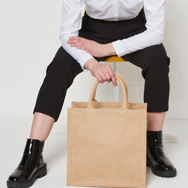 Brand Lab Natural Jute Tote Thumbnail