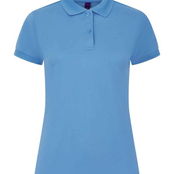 Henbury Ladies Coolplus® Wicking Piqué Polo Shirt Thumbnail